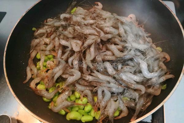 虾米毛豆仔的做法图解9