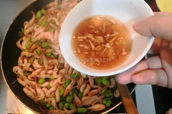 虾米毛豆仔的做法图解11