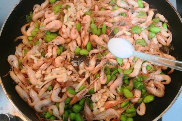 虾米毛豆仔的做法图解12
