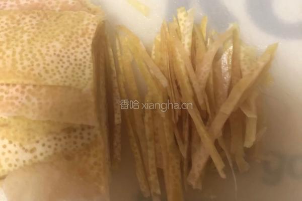 不苦的蜂蜜柚子茶的做法图解5