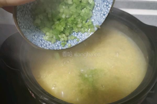 小米虾仁粥的做法图解11