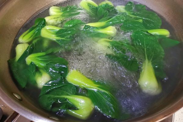 香菇上海青的做法图解12