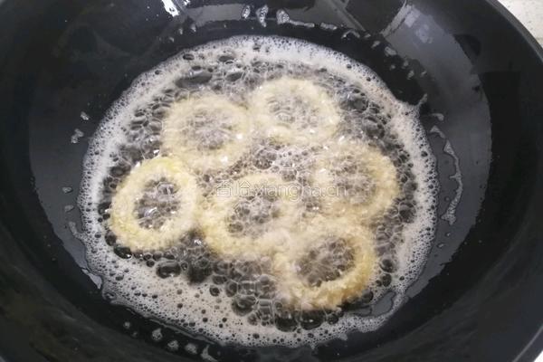 黄金鱿鱼圈的做法图解9