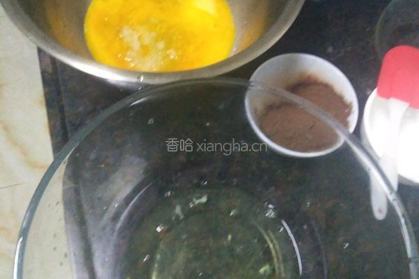 朱古力蛋糕卷的做法图解2