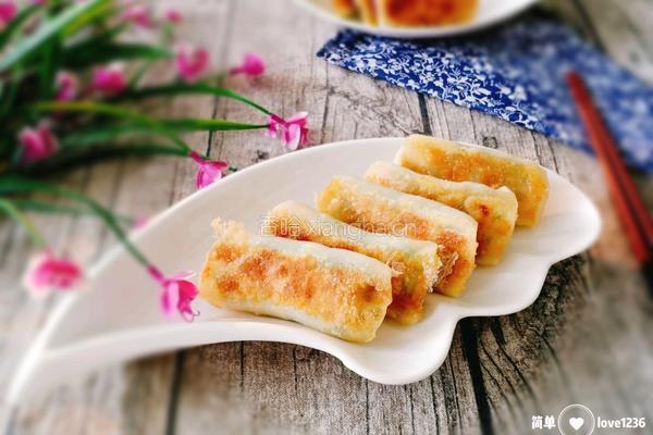 韭菜虾皮鸡蛋锅贴的做法图解18
