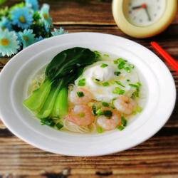 虾仁阳春面的做法[图]