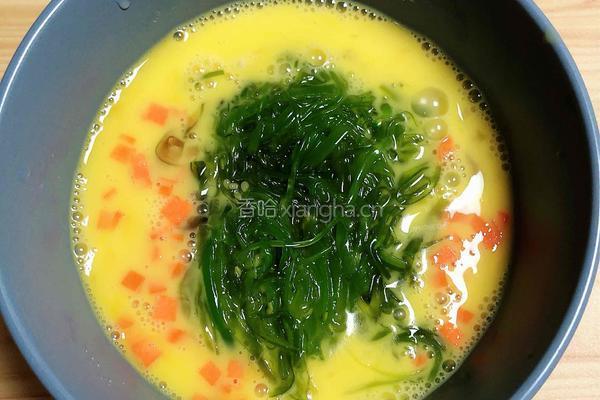 芝士裙带菜厚蛋烧（5分钟快手餐）的做法图解6
