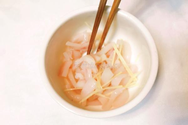 鱿鱼海鲜粥的做法图解6