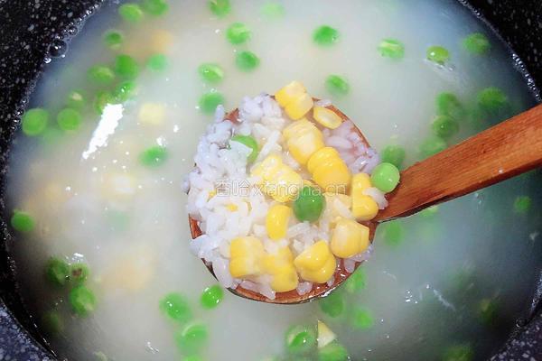 扇贝田园砂锅粥的做法图解7