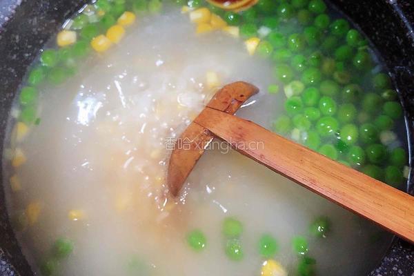扇贝田园砂锅粥的做法图解11