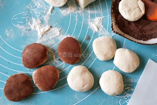 香菇馒头的做法图解2