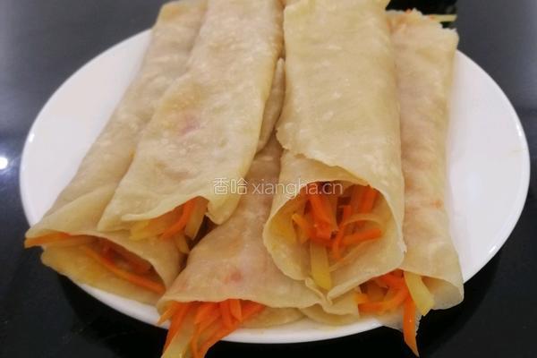 水烙馍卷菜的做法图解7