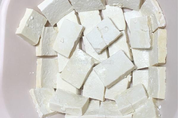 醋溜豆腐的做法图解2