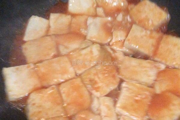 醋溜豆腐的做法图解6