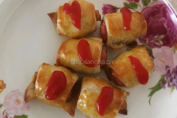 手抓饼火腿卷的做法图解5