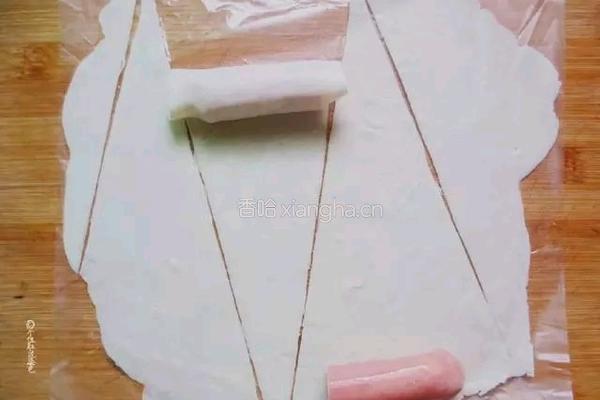 手抓饼火腿卷的做法图解3