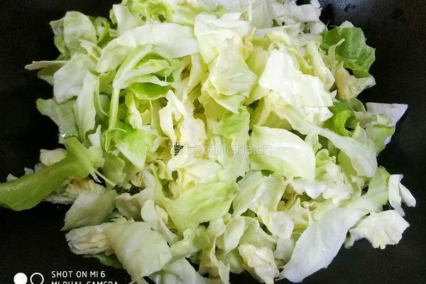 圆白菜炒鸡蛋的做法图解8
