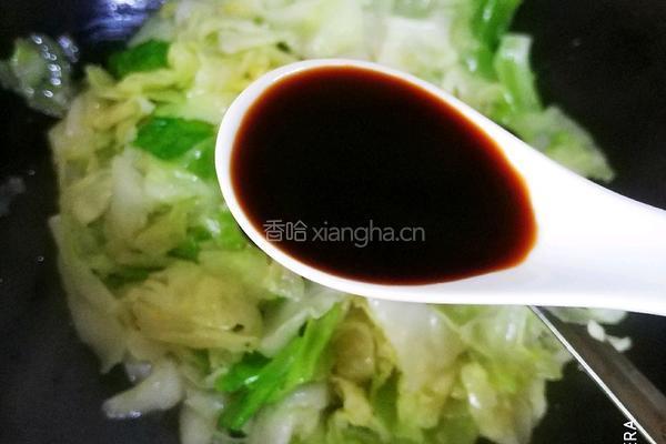 圆白菜炒鸡蛋的做法图解10