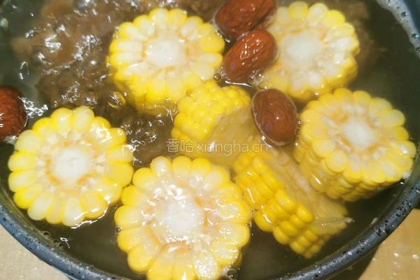 虫草花驴肉汤的做法图解4