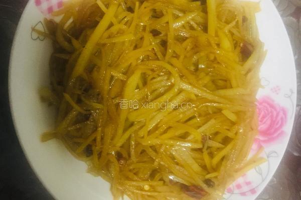 炝炒酸辣土豆丝