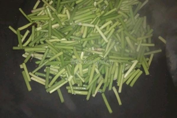 蒜薹肉丝的做法图解7