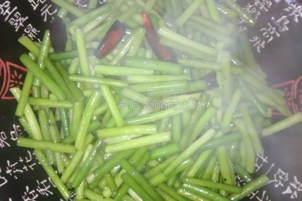 蒜薹肉丝的做法图解8