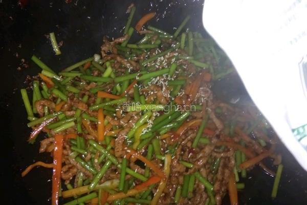 蒜薹肉丝的做法图解16