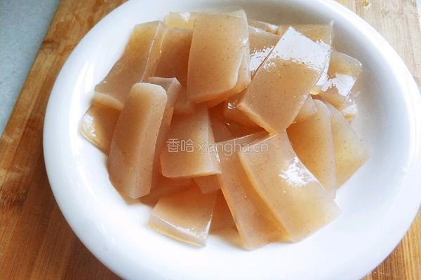 酸辣魔芋的做法图解3