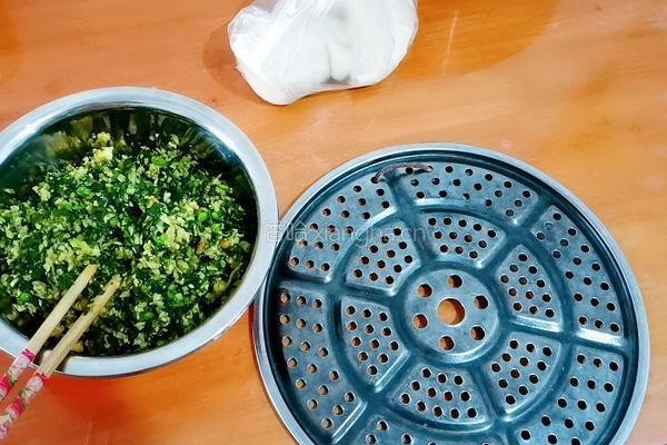 韭菜锅巴鸡蛋饺子的做法图解4