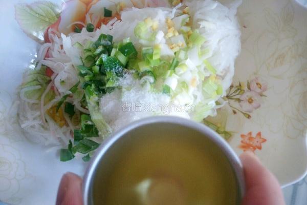 黄豆面蒸菜团的做法图解6