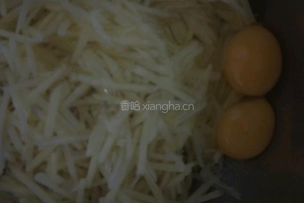 土豆丝饼的做法图解3