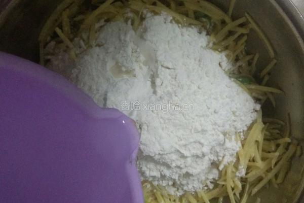 土豆丝饼的做法图解6