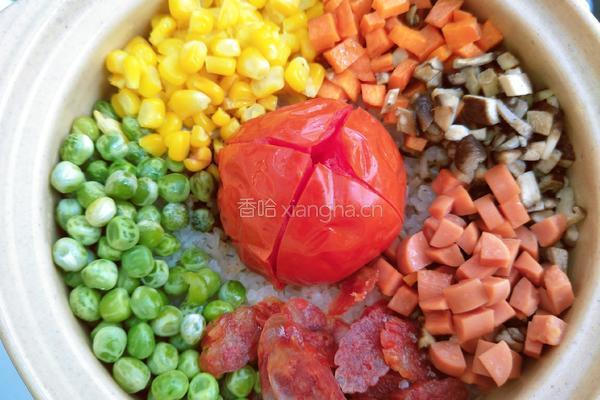 网红番茄焖饭的做法图解4