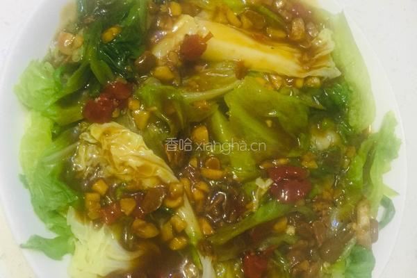 酱汁时蔬的做法图解8
