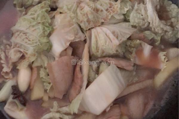 猪肉白菜土豆炖粉条的做法图解11