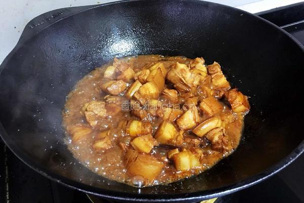 油腐乳红烧肉炖干豆结的做法图解14