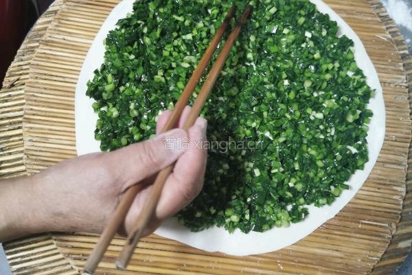 韭菜鸡蛋盒子的做法图解7