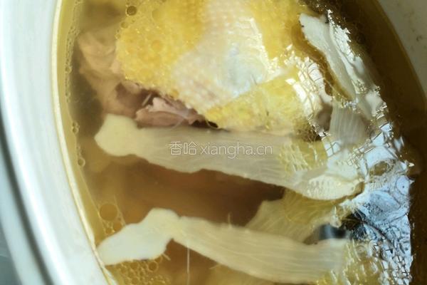 沙参玉竹鸡汤的做法图解5