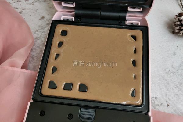 可可华夫饼的做法图解7