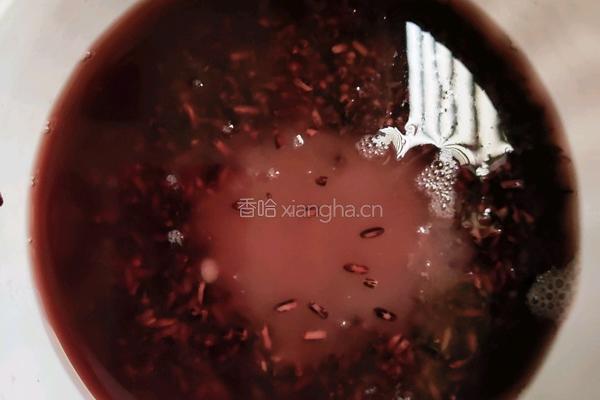 紫米华夫饼的做法图解1