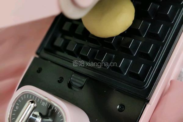 紫米华夫饼的做法图解11