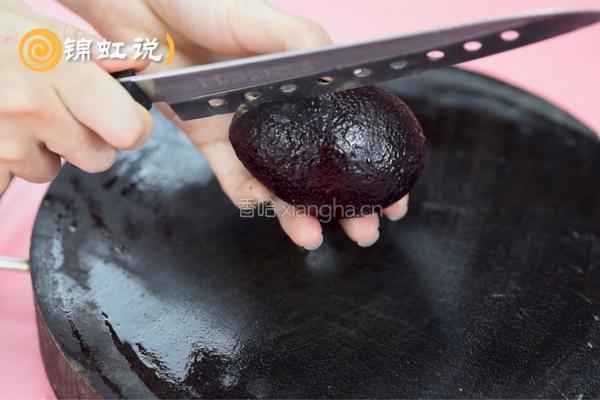 牛油果蔓越莓果昔的做法图解2