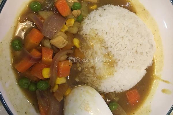 咖喱鸡肉饭的做法图解5