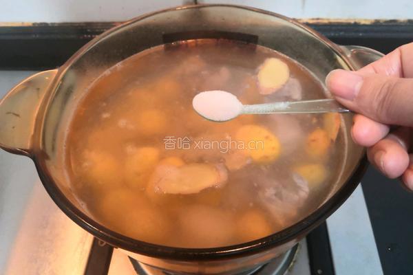 板栗排骨汤的做法图解10