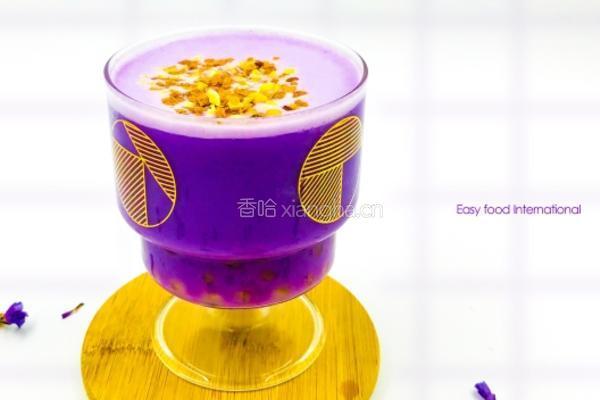热饮｜紫薯燕麦爆爆果的做法图解5