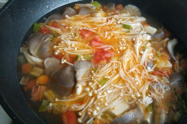 双菇番茄豆腐汤的做法图解13