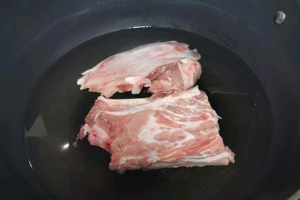 羊肉粉丝汤的做法图解2