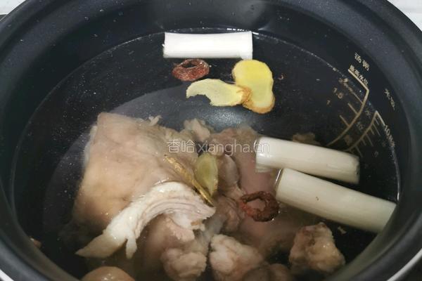 羊肉粉丝汤的做法图解4