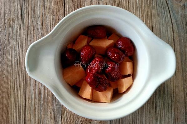 三红补血汤（红枣蒸红薯）的做法图解5