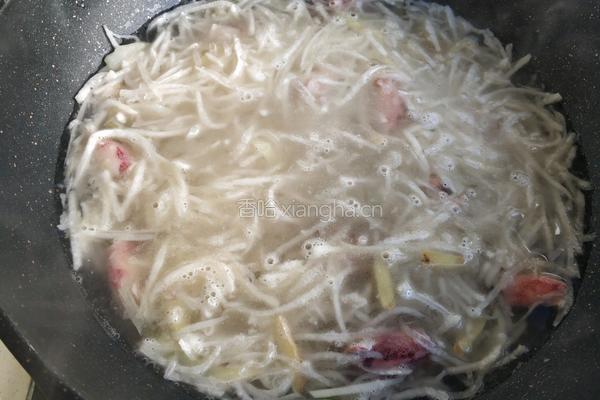 萝卜墨斗豆腐汤的做法图解10